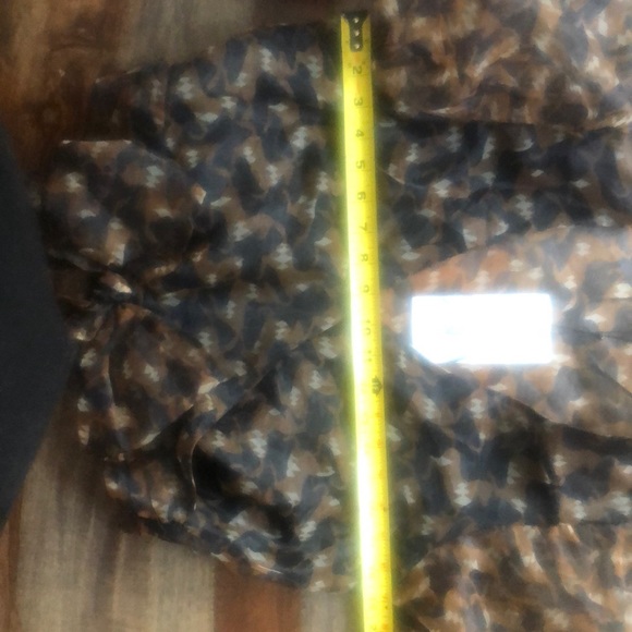 💞ZARA - NWT Sheer Wrap Top (L) - Picture 14 of 15